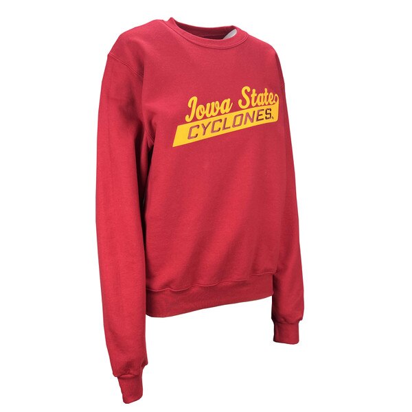 Champion® Iowa State Script Cyclones Cardinal Crewneck